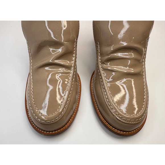 Maryam Nassir Zadeh Beige Heeled Loafers - Picture 10 of 16